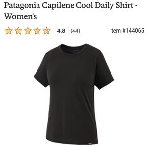 Patagonia capilene cool daily shirt